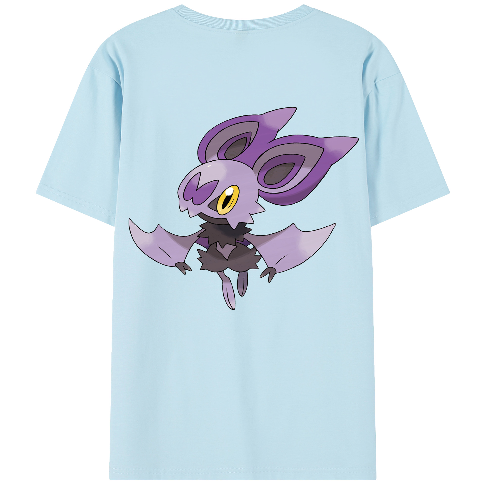 （画像用） ポケットモンスター Pokémon 綿100％半袖Tシャツ（背面プリント）